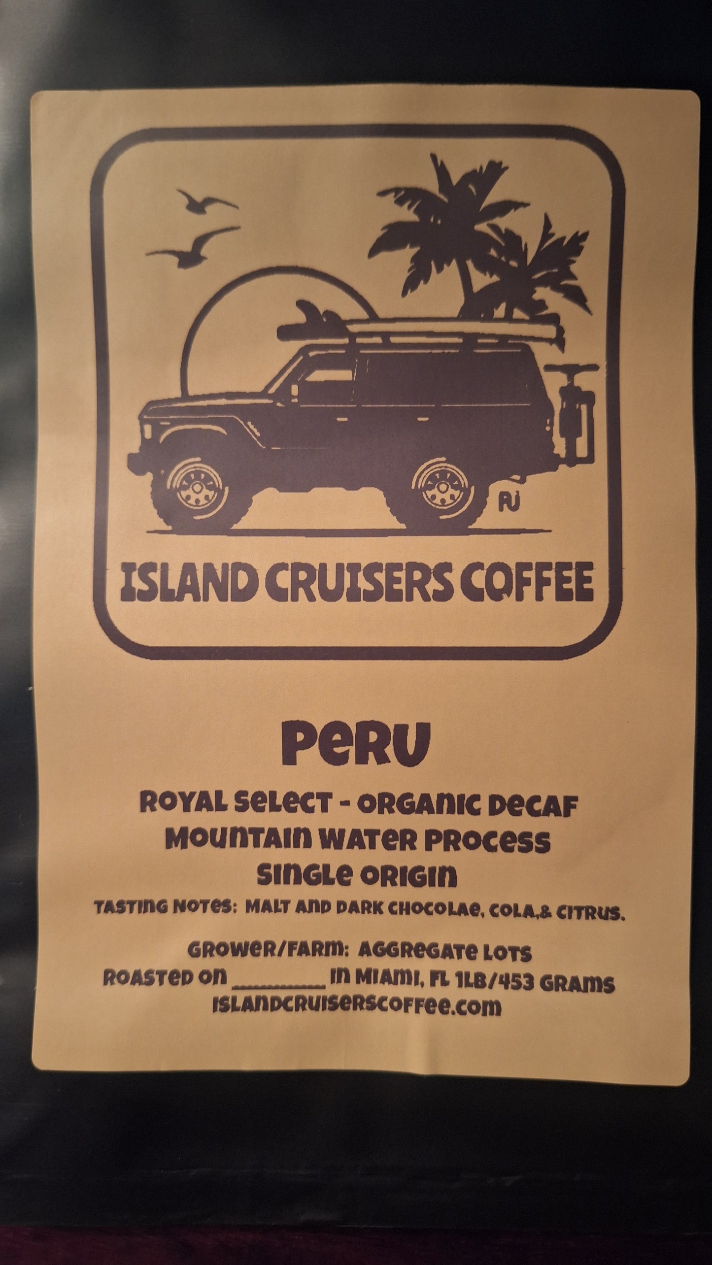 Peru Organic MWP Decaf- 16oz/1lb