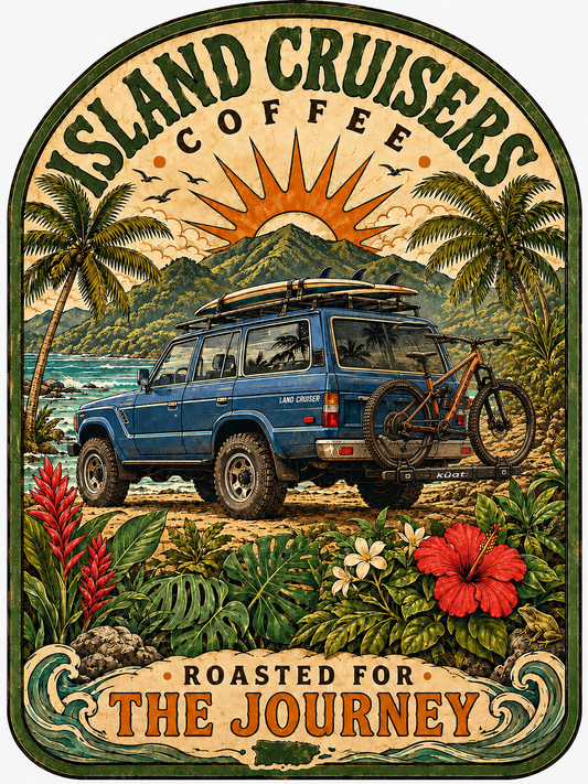 Island Cruisers Coffee Journey Tee