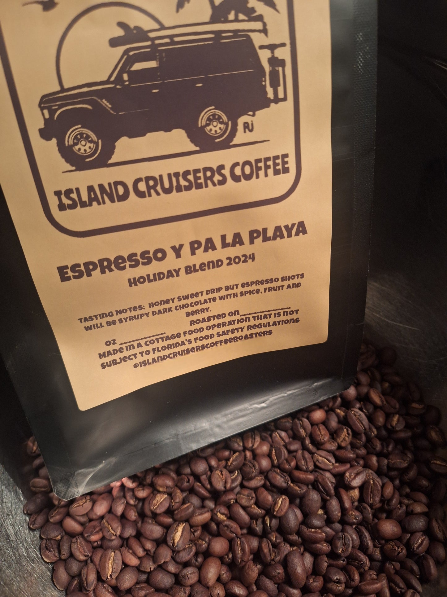 Espresso Y PaLa Playa  1LB (Only 1lb left!!!)